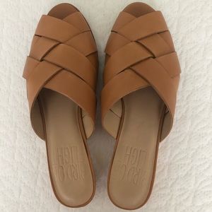 BRAND NEW Leather Mule Flats